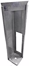 Picture of Galvanized Post Mount with Wedge -Case of 2