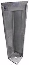 Picture of 4" x 4" x 48" Galvanized Post Mount (No Wedge) -Case of 2