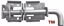 Picture of Embassy 1" MS Heavy Duty Slide Bolt Latch (Galvanized)