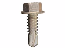 Picture of 5/16 x 1" Zinc Hex Washer Head Tek 3 screw - Plain