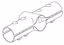 Picture of 1 5/8" X 1 5/8" Heavy Line Rail Clamps