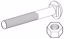 Picture of 3/8" X 1 1/2" Carriage Bolts