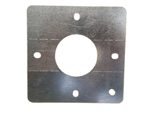 Picture of Vinyl/PVC Rail Lock-Galvanized - Case of 20