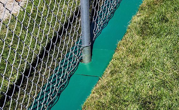 Easy to Install 6 Foot Weed Barrier Fence and Post Saver