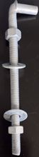 Picture of 3/4" X 12" J-BOLT, HOT DIP GALVANIZED