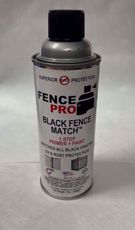 Picture of 1 Step Black Fence Match Spray Paint