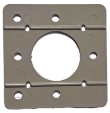 Picture of 4" x 4" Post and Rail Lock Vinyl PVC