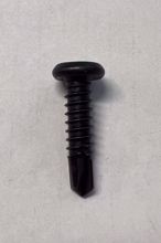Picture of #14 x 1 SQ Socket Pancake Head Tek Screw - Black