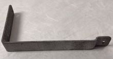 Picture of Galvanized 5-1/2 x 3-1/2 flex horse fence top rail tie