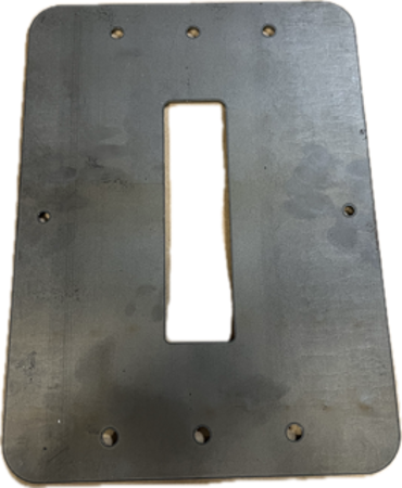 SINGLE HOLE PLATE
