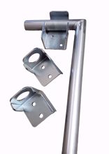 Picture of 1" x 36" MS Galvanized Embassy Drop Rods - Case of 4