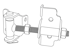Picture of 1" SS Ornamental Embassy Iron Hinge