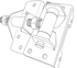 Picture of 2" SS Ornamental Embassy Iron Hinge