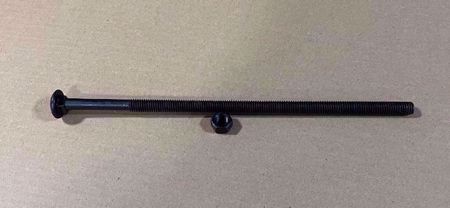 Picture of 3/8 X 10 Black Bolt & Nut Combo